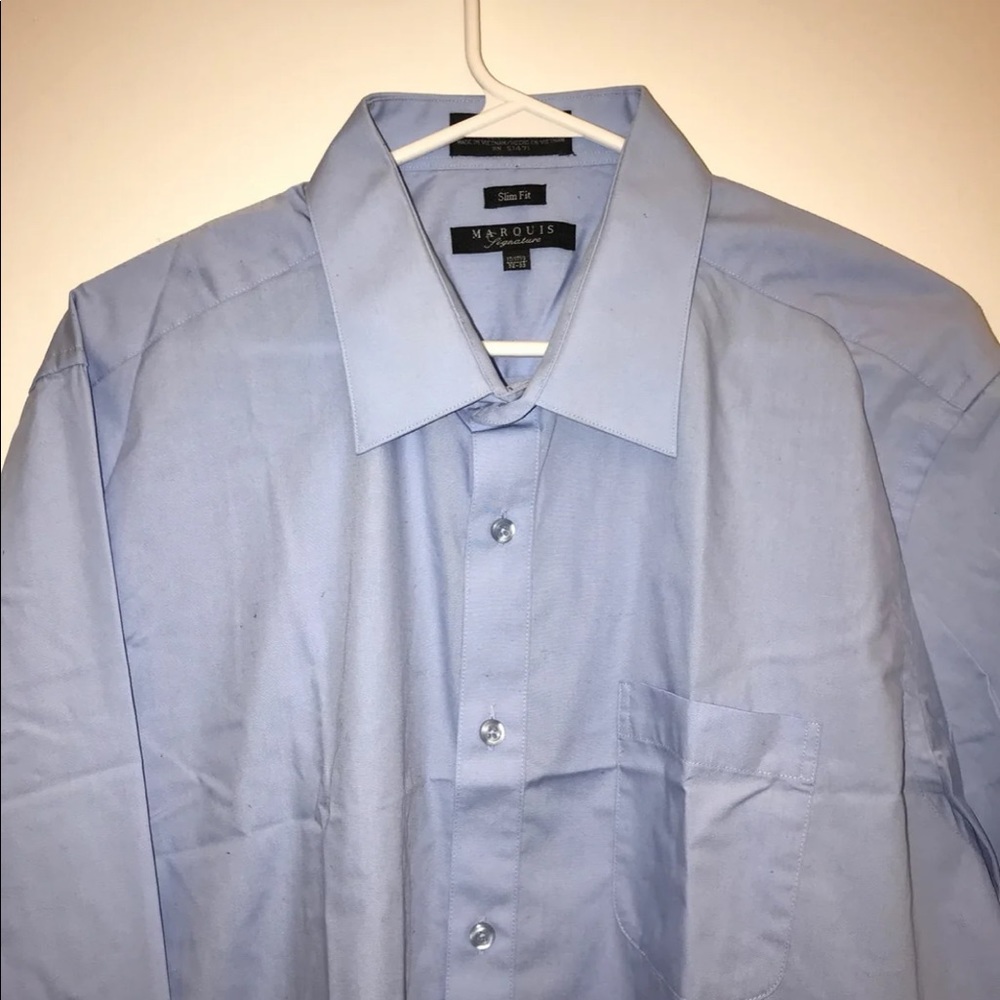 Men’s Dress Shirt, Blue